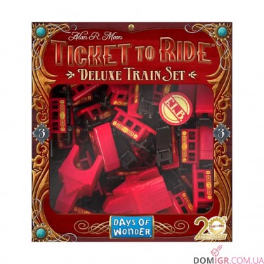 Ticket to Ride: 20th Anniversary Deluxe Red Train Set