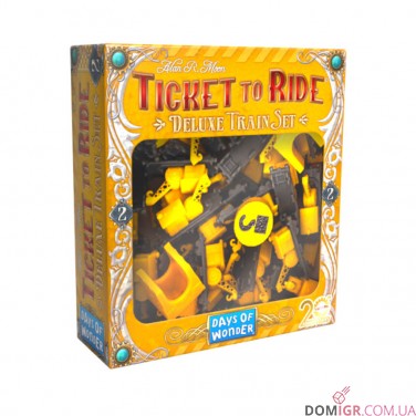 Ticket to Ride: 20th Anniversary Deluxe Yellow Train Set