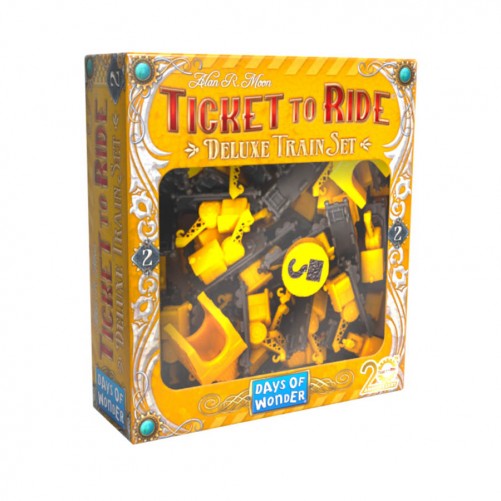 Ticket to Ride: 20th Anniversary Deluxe Yellow Train Set