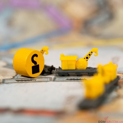 Ticket to Ride: 20th Anniversary Deluxe Yellow Train Set