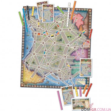 Ticket to Ride Map Collection 6: France & Old West