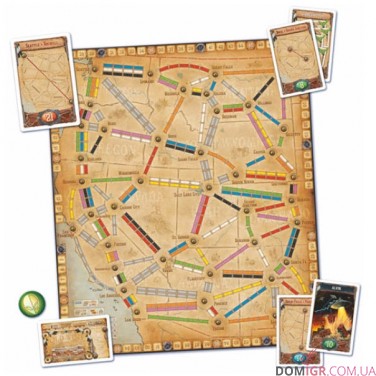 Ticket to Ride Map Collection 6: France & Old West