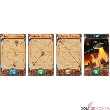 Ticket to Ride Map Collection 6: France & Old West
