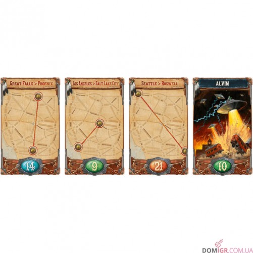 Ticket to Ride Map Collection 6: France & Old West