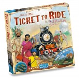 Ticket to Ride Map Collection 2: India & Switzerland