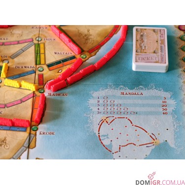 Купить Ticket to Ride Map Collection 2: India & Switzerland Ticket to Ride Map Collection 2: India & Switzerland