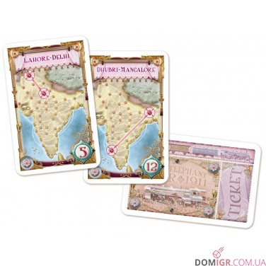 Купить Ticket to Ride Map Collection 2: India & Switzerland Ticket to Ride Map Collection 2: India & Switzerland