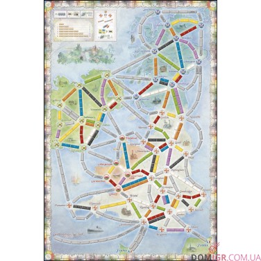 Ticket to Ride Map Collection 5: United Kingdom & Pennsylvania