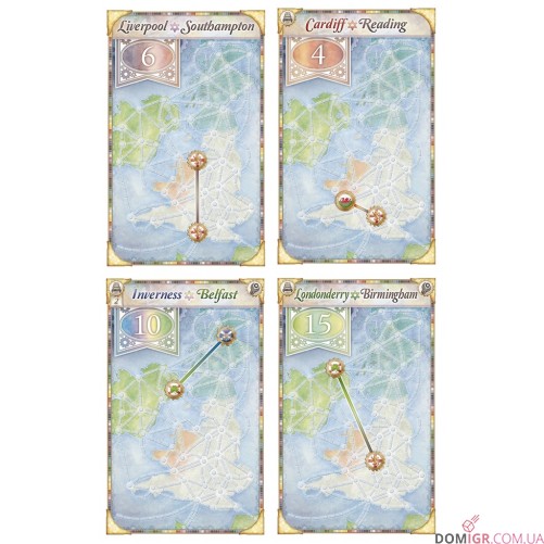 Ticket to Ride Map Collection 5: United Kingdom & Pennsylvania