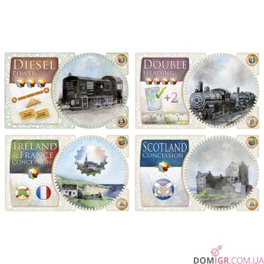 Ticket to Ride Map Collection 5: United Kingdom & Pennsylvania