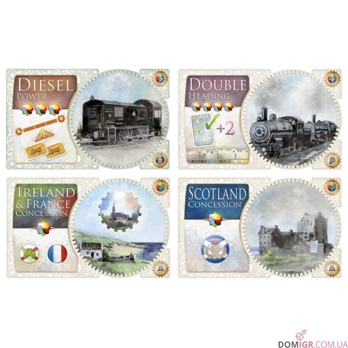 Ticket to Ride Map Collection 5: United Kingdom & Pennsylvania