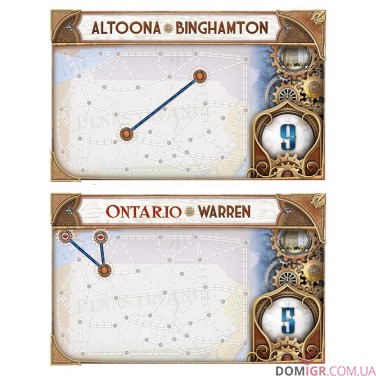 Ticket to Ride Map Collection 5: United Kingdom & Pennsylvania