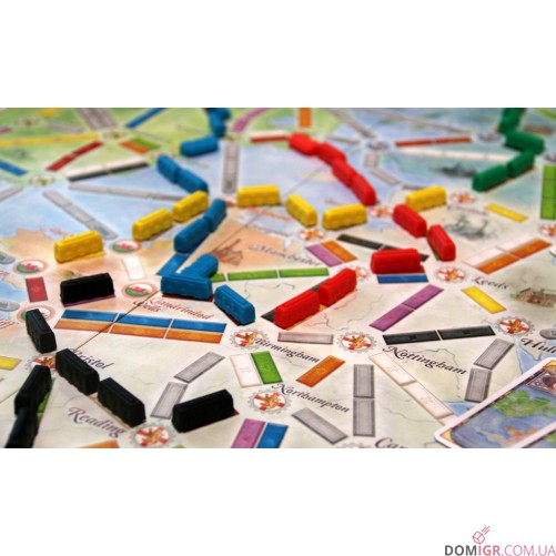 Ticket to Ride Map Collection 5: United Kingdom & Pennsylvania