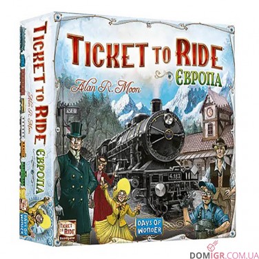 Ticket to Ride: Європа (Укр)
