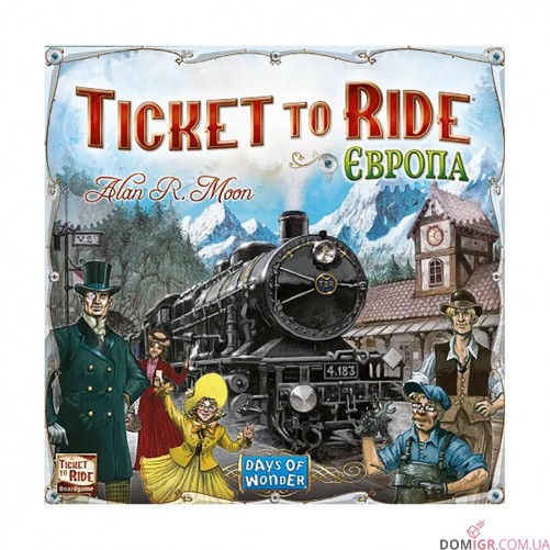 Ticket to Ride: Європа (Укр)