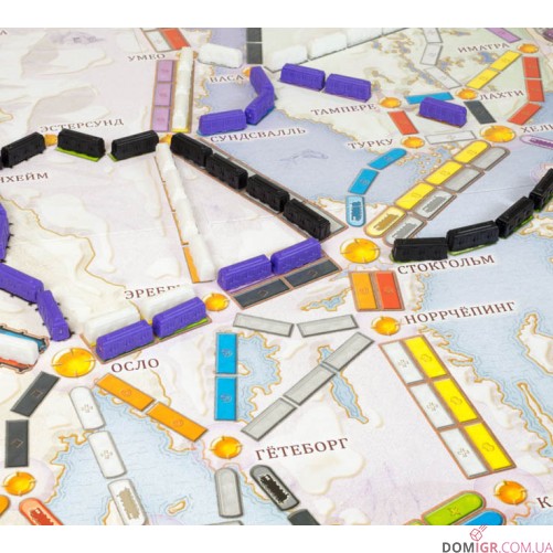Билет на поезд: Северные страны