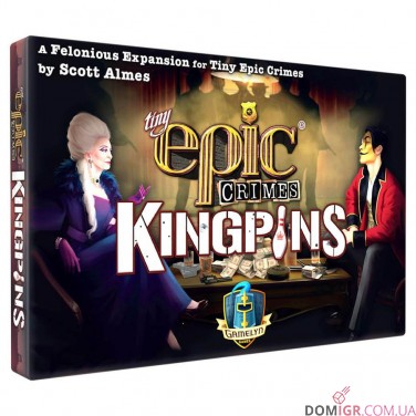 Tiny Epic Crimes: Kingpins Expansion