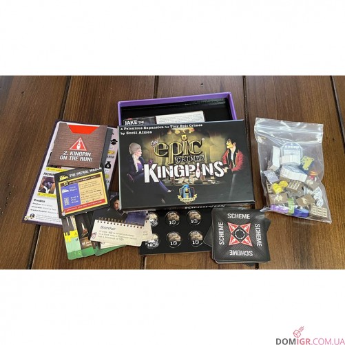 Tiny Epic Crimes: Kingpins Expansion