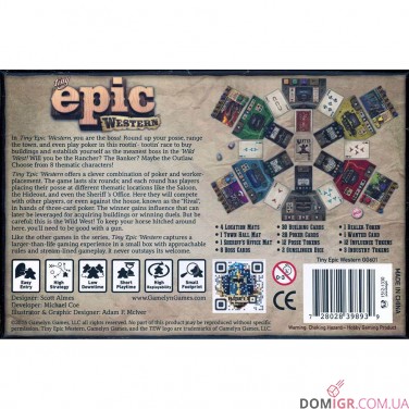 Купить Tiny Epic Western Tiny Epic Western