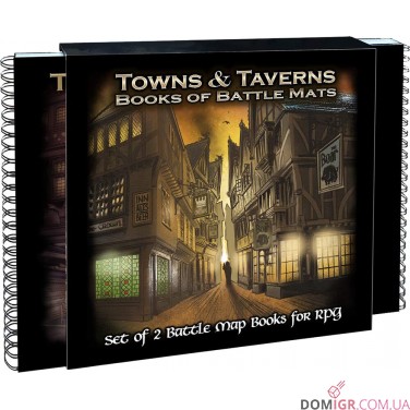 Towns & Taverns Books of Battle Mats