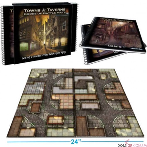 Towns & Taverns Books of Battle Mats