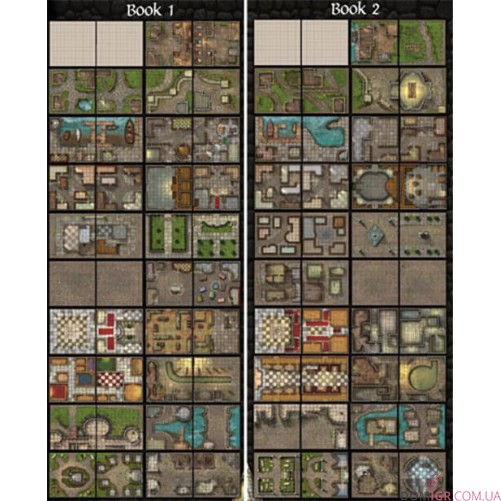 Towns & Taverns Books of Battle Mats