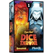 Dice Throne: Season One — Barbarian vs Moon Elf