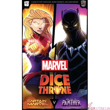 Dice Throne: Marvel 2 — Hero Box 1 (Captain Marvel, Black Panther)