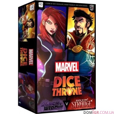 Купить Dice Throne: Marvel 2 — Hero Box 2 (Black Widow, Doctor Strange) Dice Throne: Marvel 2 — Hero Box 2 (Black Widow, Doctor Strange)