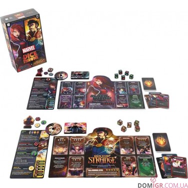 Купить Dice Throne: Marvel 2 — Hero Box 2 (Black Widow, Doctor Strange) Dice Throne: Marvel 2 — Hero Box 2 (Black Widow, Doctor Strange)