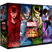Dice Throne: Marvel 4 — Hero Box (Scarlet Witch, Thor, Loki, Spider-Man)