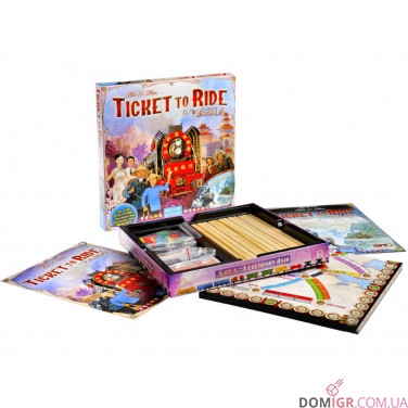Купить Ticket to Ride Map Collection 1: Asia & Legendary Asia Ticket to Ride Map Collection 1: Asia & Legendary Asia