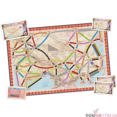 Купить Ticket to Ride Map Collection 1: Asia & Legendary Asia Ticket to Ride Map Collection 1: Asia & Legendary Asia