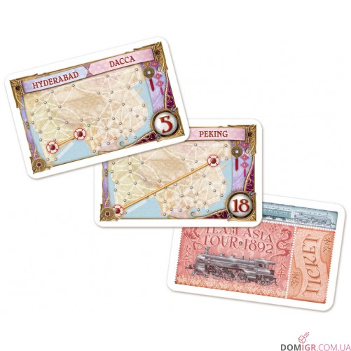 Ticket to Ride Map Collection 1: Asia & Legendary Asia