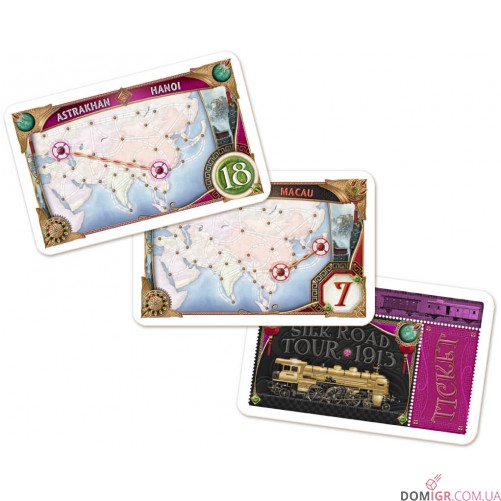 Ticket to Ride Map Collection 1: Asia & Legendary Asia