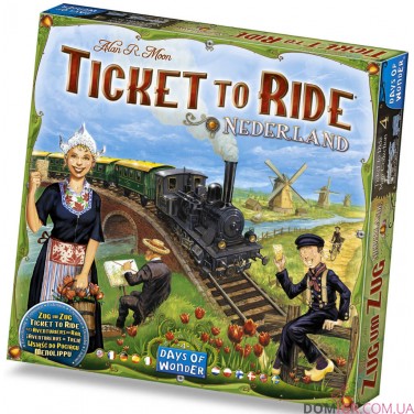 Ticket to Ride Map Collection 4: Nederland