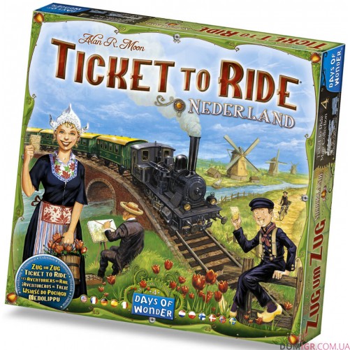 Ticket to Ride Map Collection 4: Nederland
