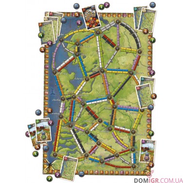 Ticket to Ride Map Collection 4: Nederland