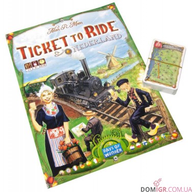 Ticket to Ride Map Collection 4: Nederland