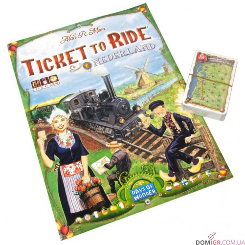 Ticket to Ride Map Collection 4: Nederland