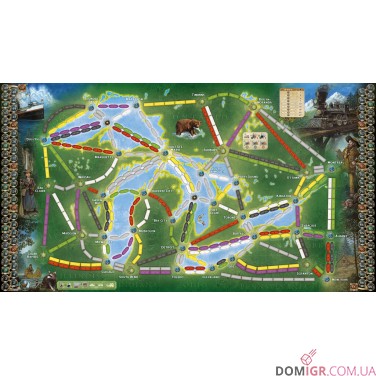 Купити Ticket to Ride: Рейки та вітрила Ticket to Ride: Рейки та вітрила