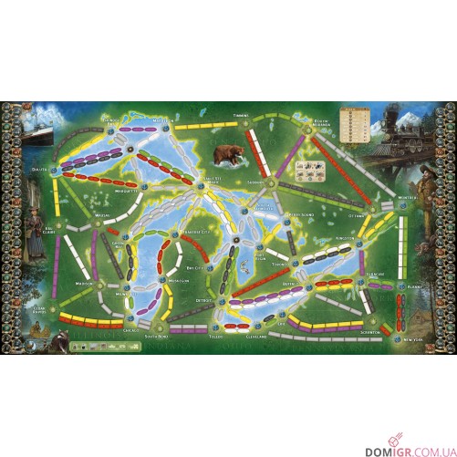 Ticket to Ride: Рейки та вітрила