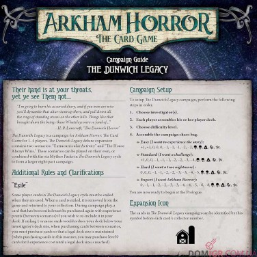Arkham Horror: The Card Game — Where Doom Awaits — Mythos Pack