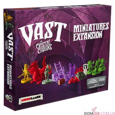 Vast: The Crystal Caverns – Miniatures Expansion