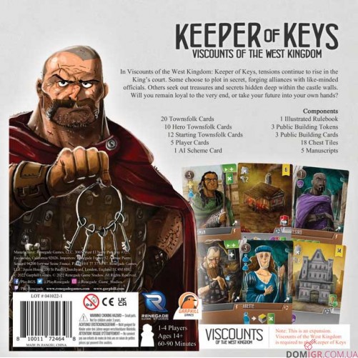 Viscounts of the West Kingdom: Keeper of Keys
