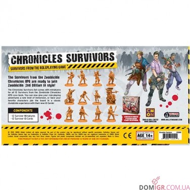 Zombicide: Chronicles Survivor Set