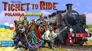 Days of Wonder готує до видання гру Ticket to Ride: Poland & Ukraine