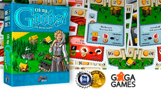 GaGa Games локалізує настільну гру Олександра Пфістера Oh my Goods!
