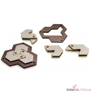 Купить Шестиугольник 4* - головоломка Шестиугольник 4* - головоломка