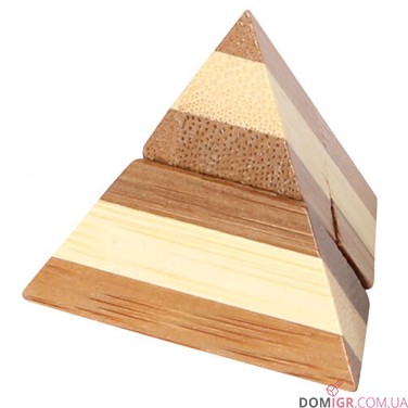 Pyramid Puzzle - бамбукова головоломка